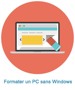 Formater un PC sans le fonctionnement de Windows