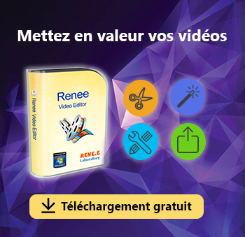 Modifier et couper votre vidéo avec Renee Video Editor