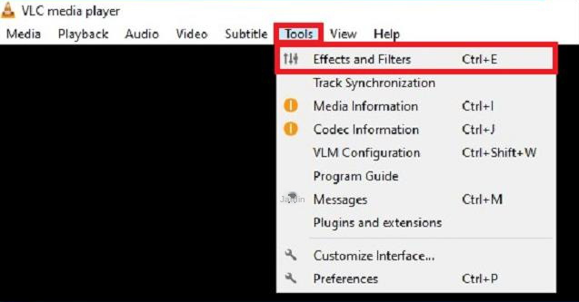Effets et filtres du lecteur multimédia VLC
