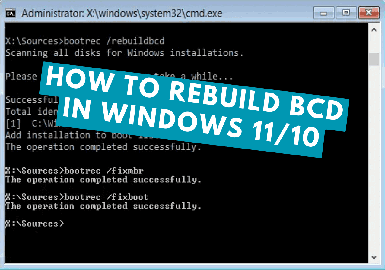 Reconstruction du BCD