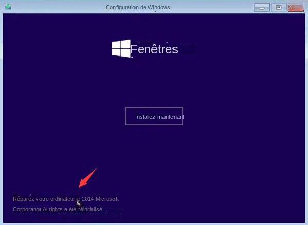 réparer votre ordinateur windows 10
