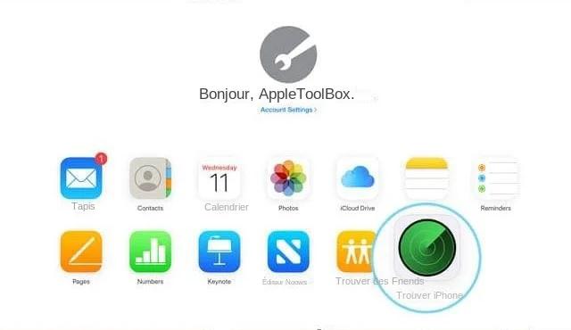 Comment configurer Localiser mon iPhone : iCloud - Boîte à outils Apple
