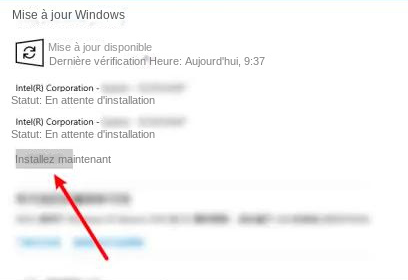 Vérifier et mettre à jour Windows