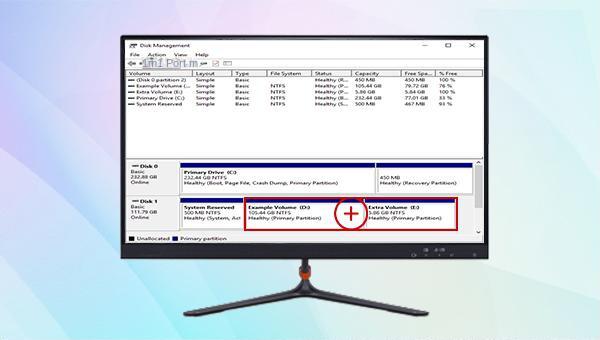 Comment fusionner des partitions de disque dur