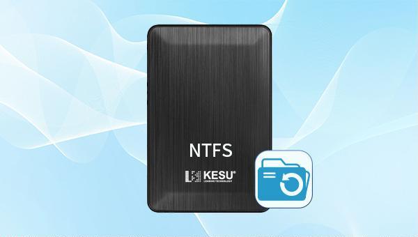 récupérer les données du disque NTFS