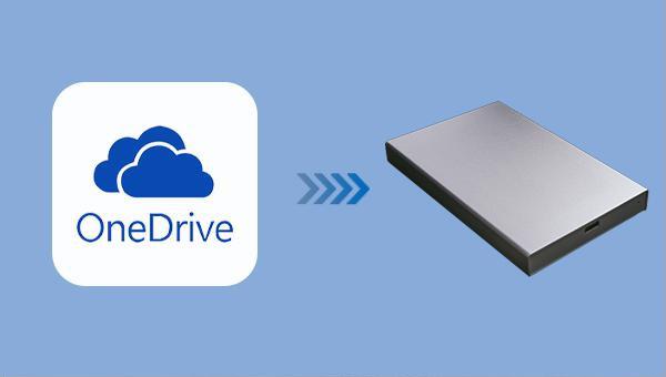 Sauvegarder les fichiers OneDrive sur un disque dur externe