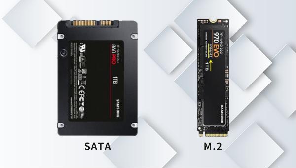 Comparaison de l'interface SSD M.2 VS SATA