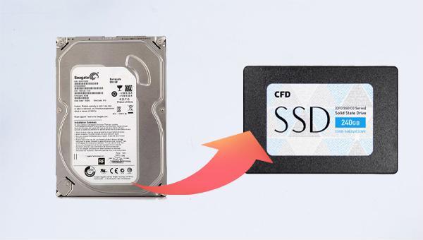 Cloner un disque dur vers un SSD CFD