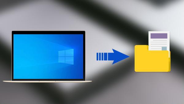 sauvegarder des fichiers sur un ordinateur Windows 10