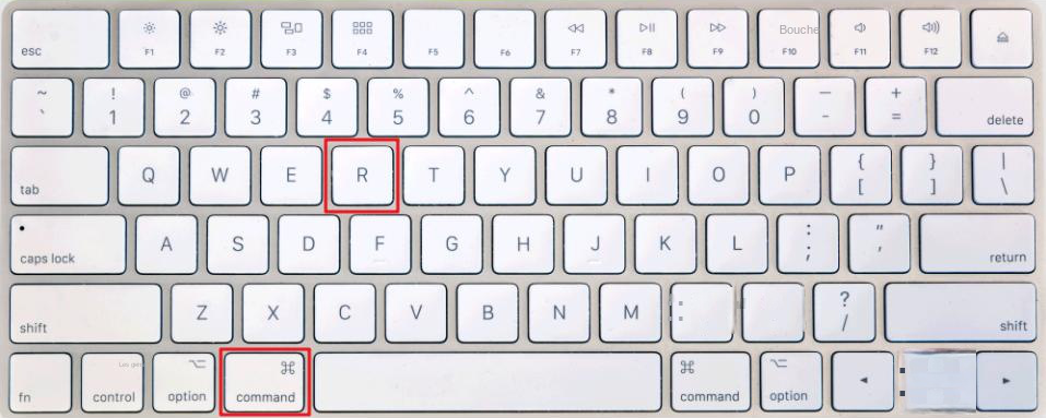 commande clavier mac r