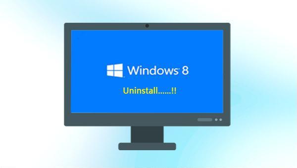 Désinstaller le système Windows 8