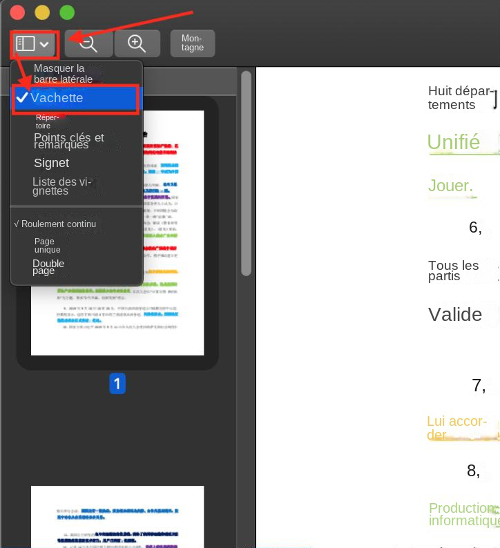 Comment extraire certaines pages d