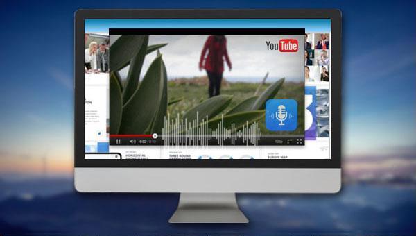 enregistrer l'audio sur YouTube