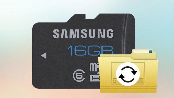 Récupérer les données de la carte SD Samsung