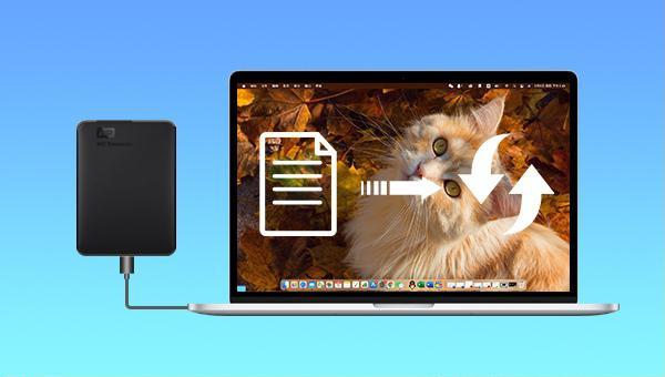 récupérer les données du disque dur externe sur Mac