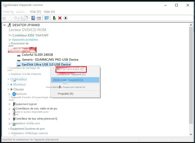 Que dois-je faire pour le disque dur externe inaccessible ? - Rene.E ...
