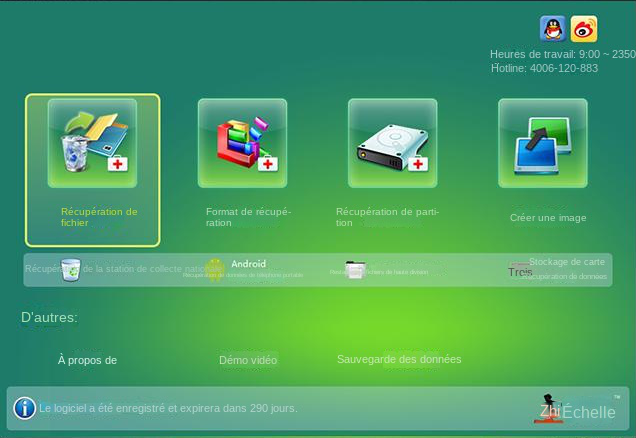 Interface Renee Undeleter
