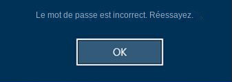 Le mot de passe Windows 11 n'est pas correct