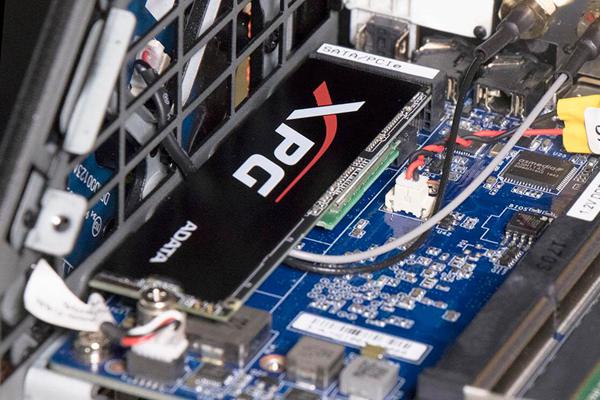 SSD M.2 installé