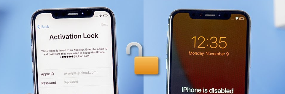 L'iphone X est verrouillé