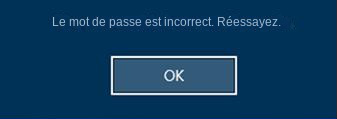 Le mot de passe Windows 11 n'est pas correct