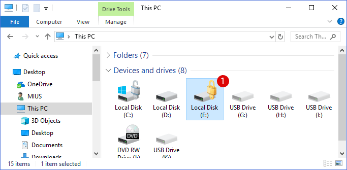 comment déverrouiller BitLocker sans mot de passe ni clé de récupération