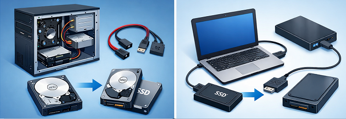clone pour PC de bureau et portable