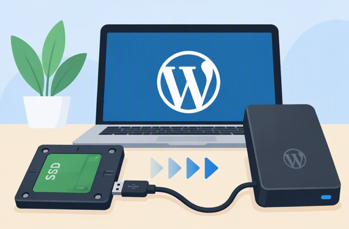 cloner un SSD sur un disque USB