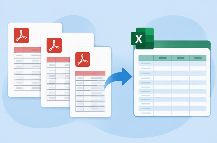 Convertir les tableaux d’un PDF multipage en une seule feuille Excel continue