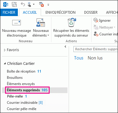 Récupérer les fichiers Outlook PST - Renee Undeleter