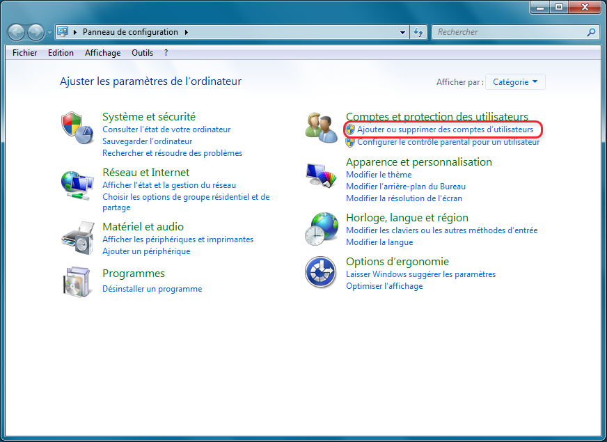 Créer un compte administrateur windows 7- Rene.E Lab