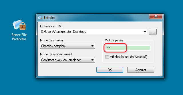 Crypter un dossier sous Windows - Renee File Protector