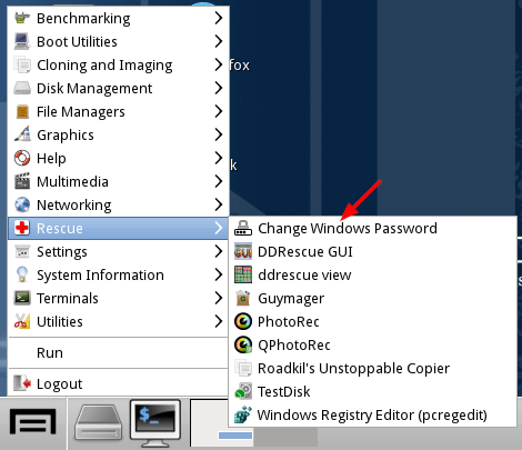 Réinitialiser le mot de passe Windows avec Chntpw-1