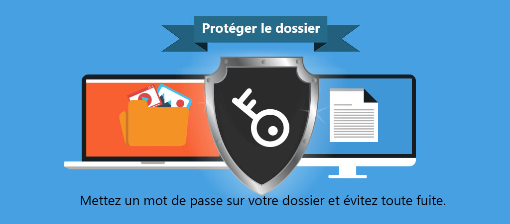 Protéger le dossier avec un mot de passe