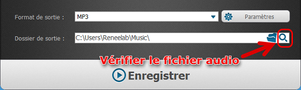 Logiciel d'enregistrement audio - Renee Audio Recorder Pro