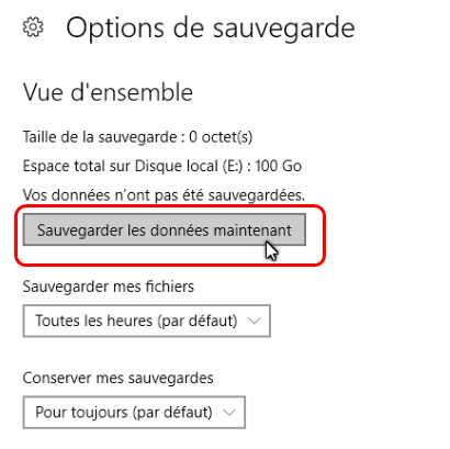 Sauvegarder automatiquement les fichiers sous Windows 10 - Renee Becca