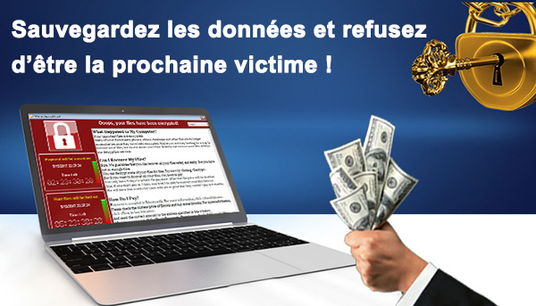 Sauvegarder les données et faire contre l'attaque du ransomware WannaCry