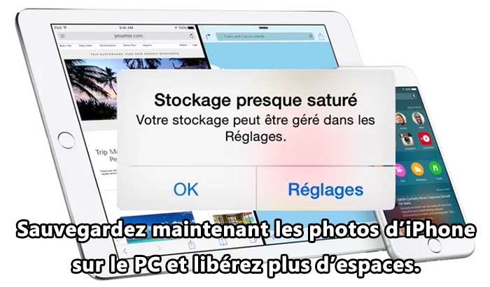 stockage presque sature sur iphone - Renee iPhone Recovery