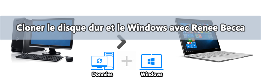 cloner le disque dur avec renee becca
