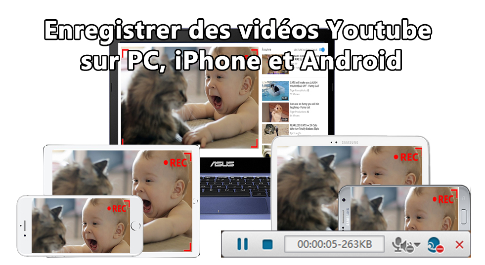 Enregistrer des vidéos Youtube avec Renee Screen Recorder