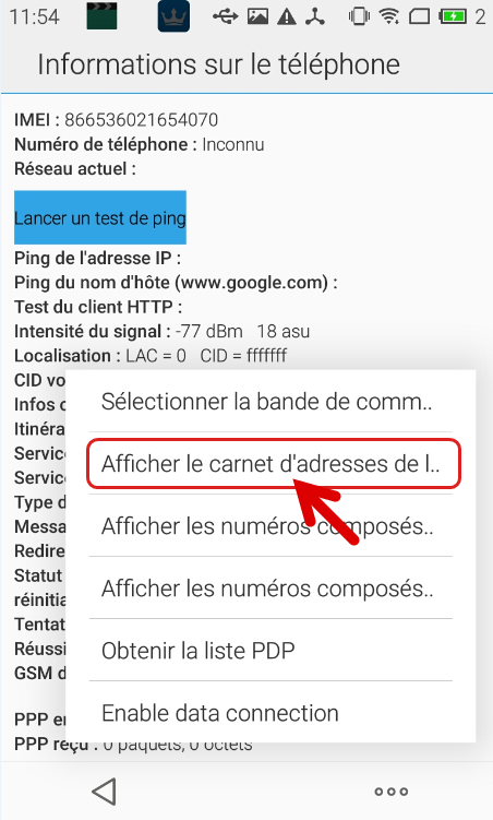 Récupérer les contacts depuis la carte SIM - Renee Android Recovery