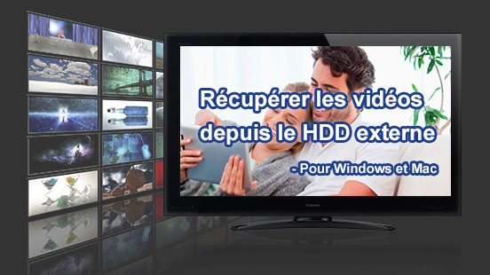 Récupérer les vidéos sur le disque dur externe-Renee Undeleter