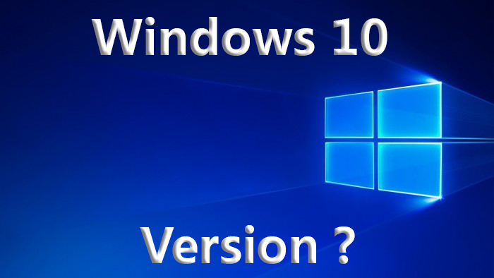 Windows 10 - Nouveau système de numérotation