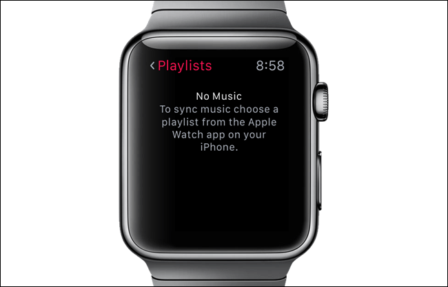 supprimer la musique sur apple watch