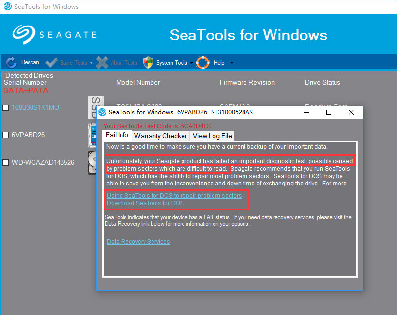 Version Windows pour Seatool