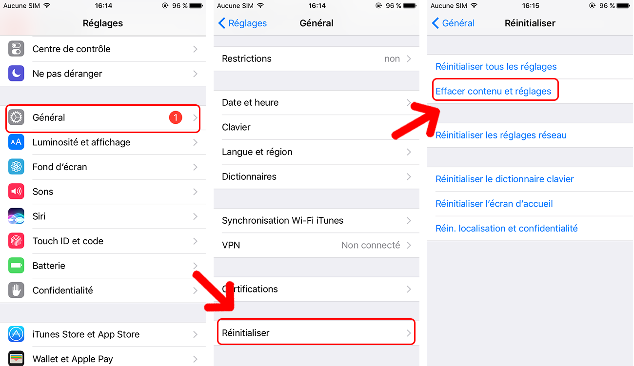 Restaurer les SMS supprimés sur iPhone avec iCloud
