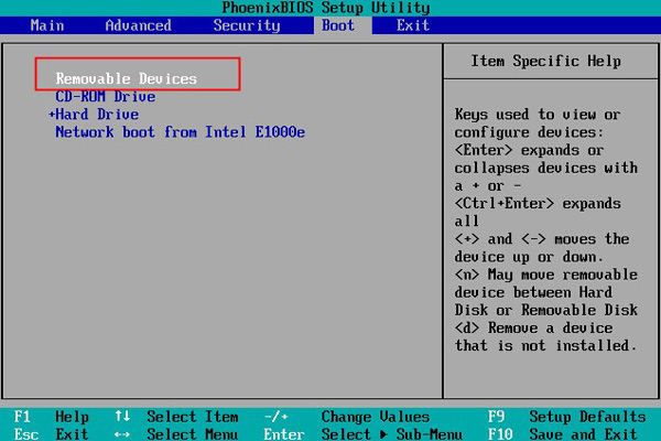 démarrage USB bootable