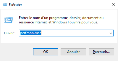 commande perfmon