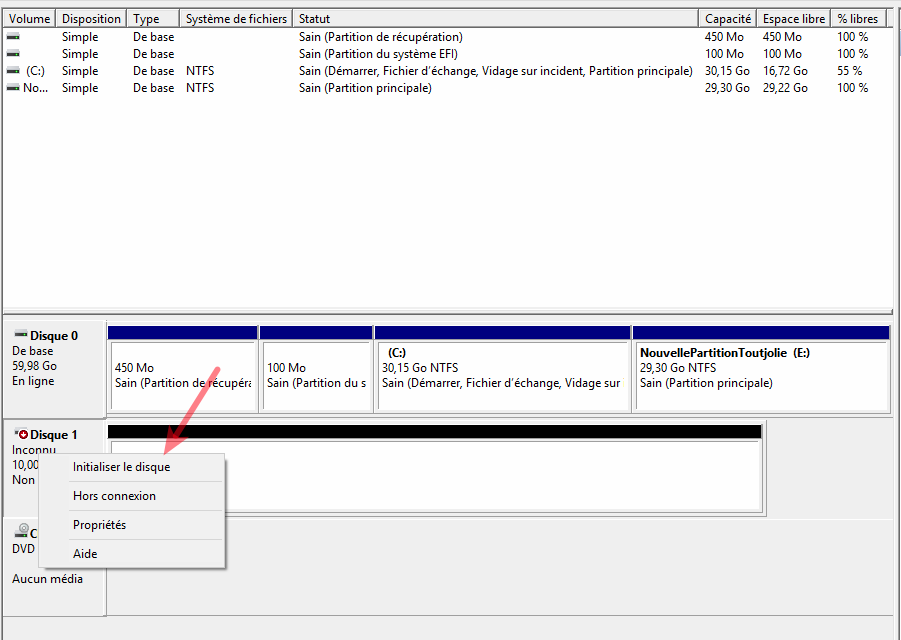 Comment réparer le disque dur externe non initialisé et l'erreur ...