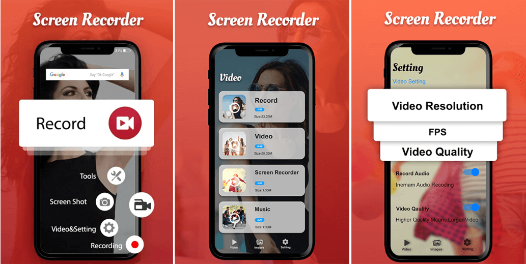 Screen Recorder pour enregistrer l'écran sur Android